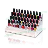 Cosmetics Make up Nail Polish Acrylic Counter Display Plexiglass Retail Display Stand Set AGD-070