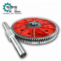 Large Module Gear Parts Forging Copper Worm Wheel