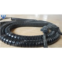 8C COIL CORD CABLE RJ45 CONNECTOR COILED CABLE