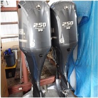 Free Shipping for Used Yamaha 250 HP 4 Stroke Outboard Motor Engine