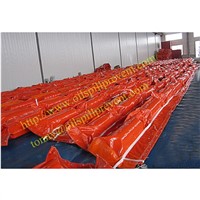 PVC Floatation Oil Containment Boom from Qingdao Singreat In Chinese