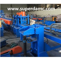 Highway Guard Rail w Beam Roll Forming Machine For Road Fence