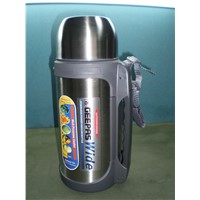 Wide Mouth Stainless Steel Vacuum Bottle