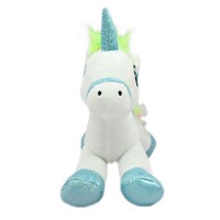 Baby Soft Plush White &amp;amp; Pink Unicorn Plush Stuffed Toy