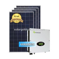 5KW on Grid Solar Power Station