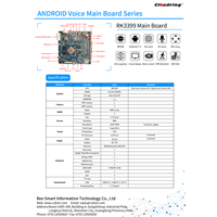RK3399 Android AI Main Board Service Robotic