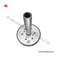 200mm Wire Saw Pulley with Shaft