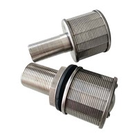 Wedge Wire Single Filter Nozzle with Cover Plate for Liquid Solid Separation