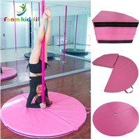 Wholesale Factory Price Fitness Customized Size &amp;amp; Color Round Pole Dance Crash Mat Safety Mat