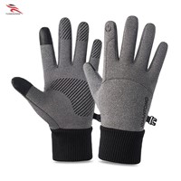 Cheap Price Winter Gloves with Warm Fleece Inside Touch Screen Glove for Outdoor Riding Hiking Running