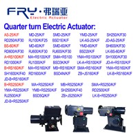 Electric Actuator with Servo Motor & Mechanical Switches