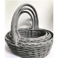 Handmade Woveaing Wicker Storage Baskets Supplier