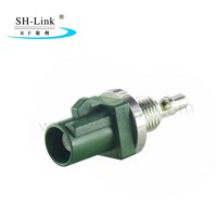 Waterproof FAKRA Male Green Connector for Pigtail Cable 1.37mm Used in Automotive