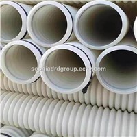 Cheap Price PVC PVC-U Double Wall Corrugated Drain Pipe PVC Dwc Culvert Pipe