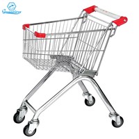 High Quality Customized Europe Supermarket Shopping Trolley Cart