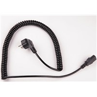 3-Phase Spiral Cable with Power Plug
