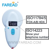 ISO RFID Animal Scanner LF Bluetooth 134.2KHz/125kHz ISO11784/785 Handheld Dog Chip Reader
