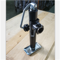 Trailer Parts - 2000lb Top Wind Jack with Pipe Mount