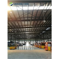 Bldc Low Noise Roof Mounted Hvls Big Industrial Ceiling Fans
