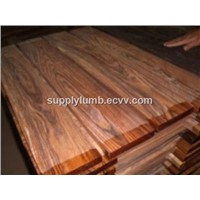 Sell of Tropical Hardwoods on Wooden Planks