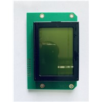 12864-5,128x64 Graphic LCD Display COB Type LCD Module DISPLAY, STN-YELLOW. IC SBN0064,3.3V-5V,
