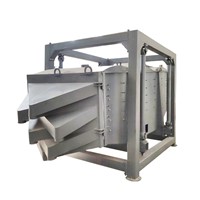 Industry Carbon Steel Linear Vibration Gyratory Sifter Equipment