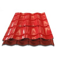 Glazed Prepainted Galvalume Metal Roof Sheet