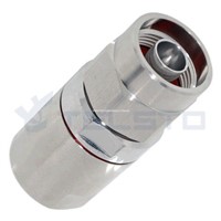 N Male Connector for 1/2'' Flexible RF Cable RF Coaxial Connector