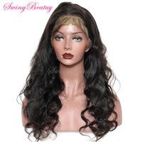 100%Virgin Remy Human Hair Lace Full Wigs Natural Curly Hair Extensions