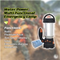 Multi-Functional Emergency LED Lamp / Lantern Salt Water Flashlight (Water Cell Included)