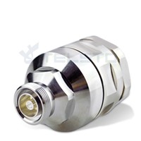 DIN Female Connector for 1-5/8'' Flexible RF Cable RF Coaxial Connector