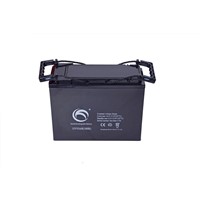Guangdong Kejian Maintenance Free Front Terminal 12V 55AH Deep Cycle Battery for Solar & Wind System