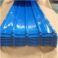 Prepainted Trapezoidal Roofing Sheet Box Profiled Roof Tile with Felt