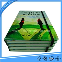 Book Printers In China Custom Journal Printing with PU Leather Cover
