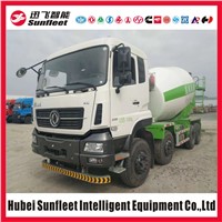 Dongfeng KC Series 12 Wheel Mixer Truck, 12cbm Mixing Drum, 8x4 Truck Cement Mixer, Famous Brand Hydraulic System