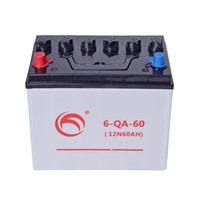Guangdong Kejian 12V/60Ah 6-QA-60 Dry Lead-Acid Sealed Rechargeable Car Battery