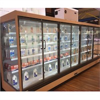 Supermarket Frameless Heated Glass Door for Refrigerator