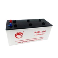 Guangdong Kejian 6-QA-150 12N150Ah Hot Sale Dry Rechargeable Car Battery for Starting
