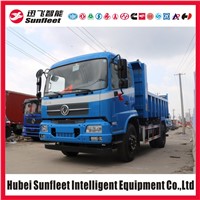 Dongfeng KR Series 6 Wheel Tipper, Eu3, Eu4, Eu5,4x2 Gabage Carrying Dump Truck, 5200mm Cargobox, Hydraulic Front Lift