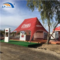 Double Peak Advertising Star Tent for Outdoors Event