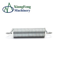 Customized Non Standard Stainless Steel Double Hook Tension Spring High Precision Black Double Hooks Tension Spring
