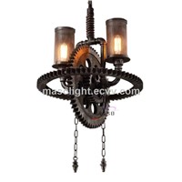 Antique Iron Hanging Lamp Industrial Pipe Chandelier 2020