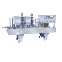 High Quality Line Cup Filling Sealing Machine for Yogurt Jelly Ice Cream