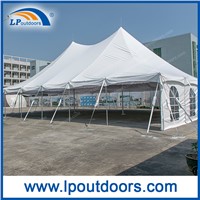 High Quality Outdoor Cheap Steel Frame Stretch Pole Tent for Event