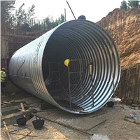 Q235 Galvanized Corrugated Steel Culvert Pipe with Factory Price