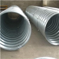 Large Diameter Corrugated Steel Drainage Culvert Pipe