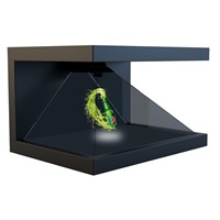 21.5 Inch 270 Degree Pyramid 3D Holographic Display Showcase Hologram Box Holo Player