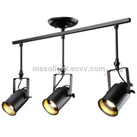 Industrial Ceiling LED Track Spot Light Changeable E27 Bulb