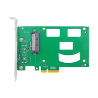 Linkreal PCIe U. 2 NVMe SSD Adapter PCIe 3.0 X4 to U. 2 SFF-8639 Interface Adapter Card