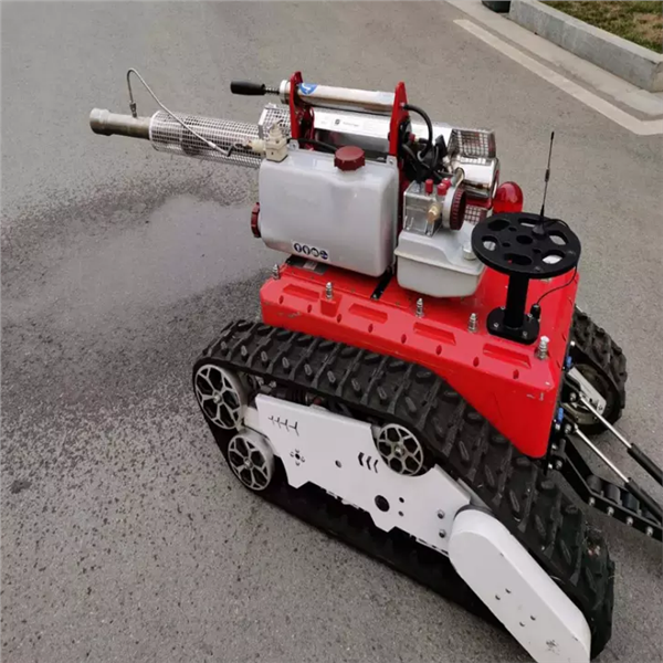 Sanitation Disinfectant-spraying Robot Antivirus Patrol Sterilizing Robot Patrol Machine Autonomously Spray Disinfectant